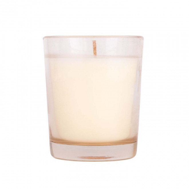 BOUGIE PARFUMEE PERSONNALISABLE EN VERRE 'COSYO' - naturel