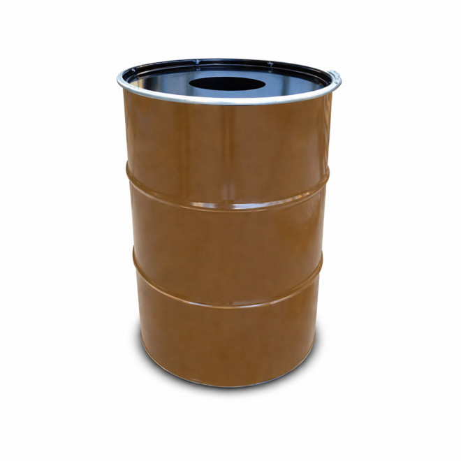 BARIL PERSONNALISABLE 'BAROUL COLOR POUBELLE' - marron