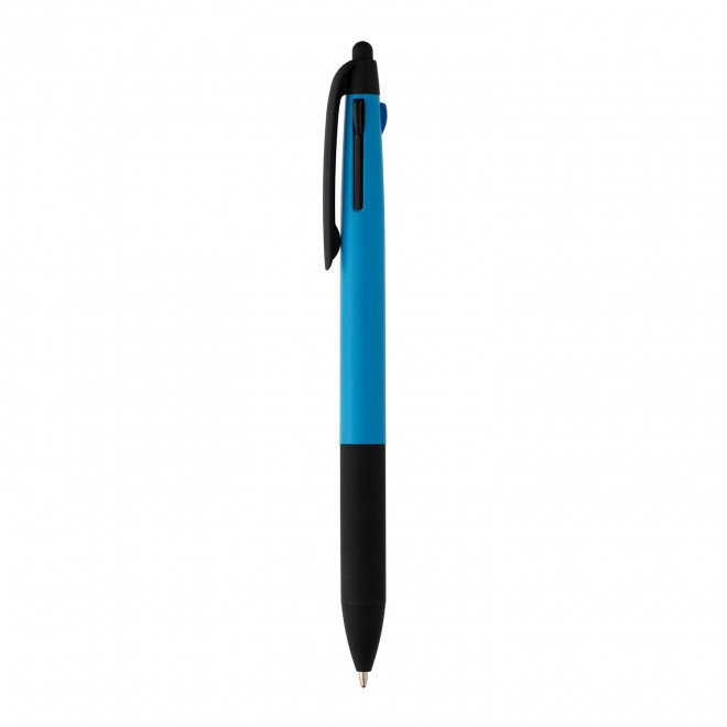STYLO STYLET PUBLICITAIRE 3 COULEURS R-ABS 'MALTI' - bleu