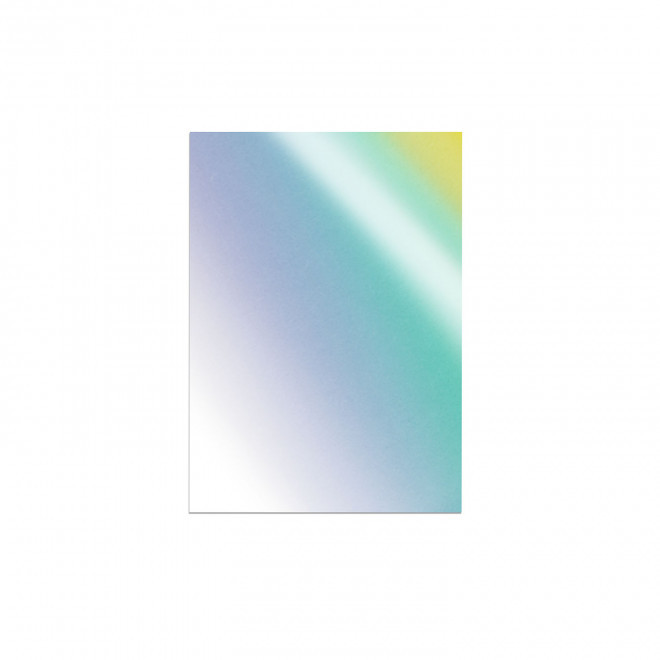 STICKER HOLOG RECTANGLE PERSONNALISABLE 'KLISTER HOLO' - 5 x 7 cm