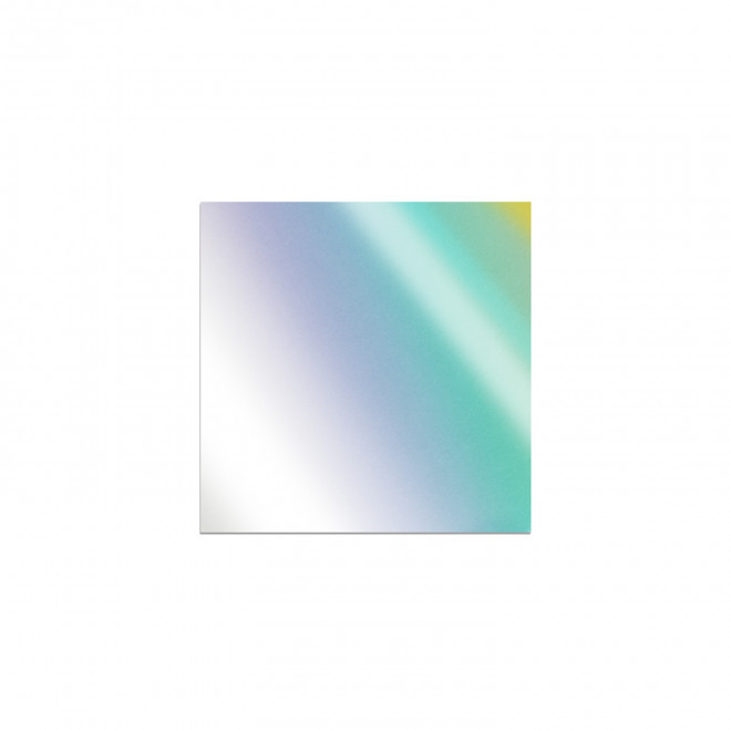 STICKER HOLOGRAPHIQUE CARRE PERSONNALISABLE 'KLISTER HOLO' - 6 x 6 cm