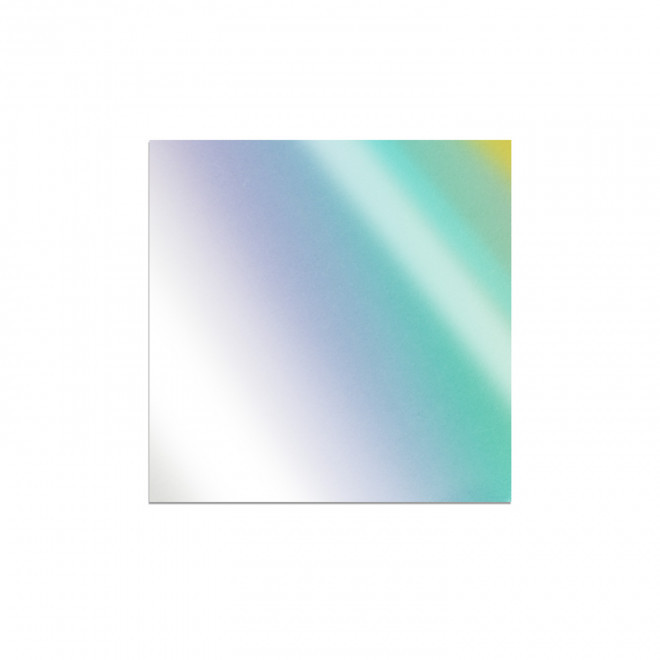 STICKER HOLOGRAPHIQUE CARRE PERSONNALISABLE 'KLISTER HOLO' - 8 x 8 cm