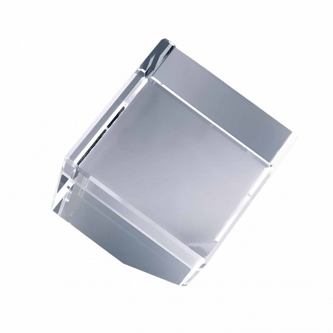 TROPHEE EN VERRE PERSONNALISABLE 'OWARD PAN COUPE 4 CM' - transparent