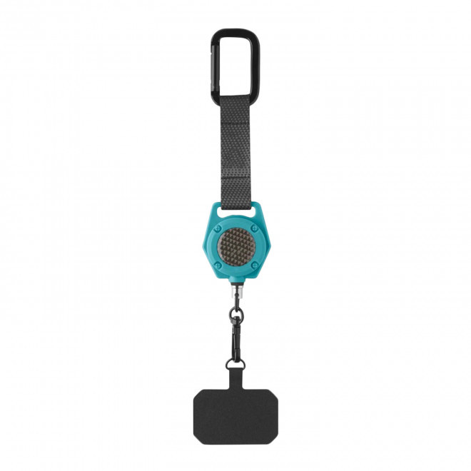 PORTE BADGE TELEPHONE DEROULEUR PERSONNALISE 'BALADI' - au choix