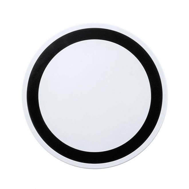 CHARGEUR INDUCTION PERSONNALISABLE 'STREAM COLOR' - noir