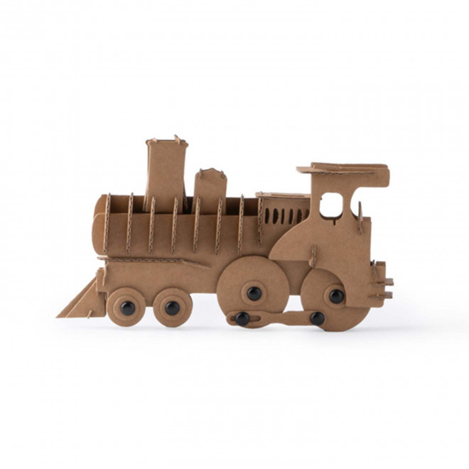 PUZZLE 3D EN KRAFT PERSONNALISABLE 'PULZINO' - train