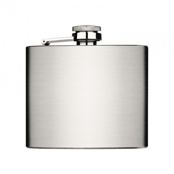 FLASQUE ACIER PERSONNALISABLE 'GUDYS 141.5 ML' - argenté