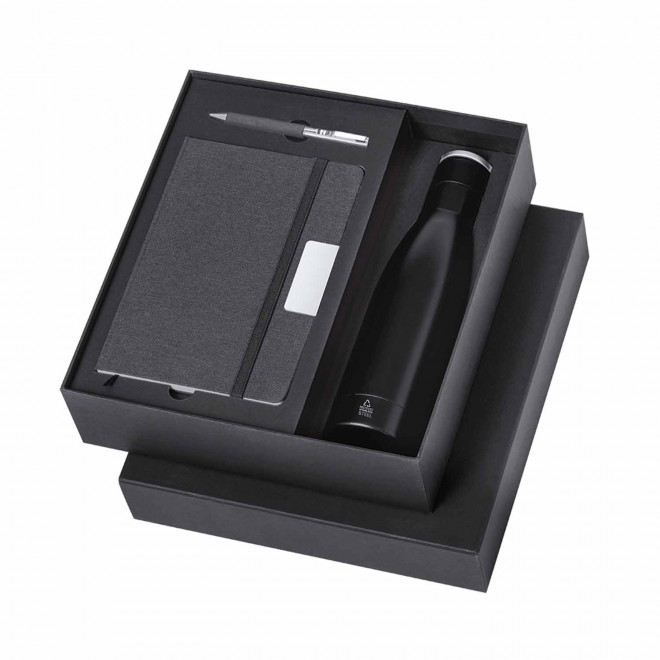 COFFRET CADEAU PERSONNALISABLE 'SIRIOS' - noir