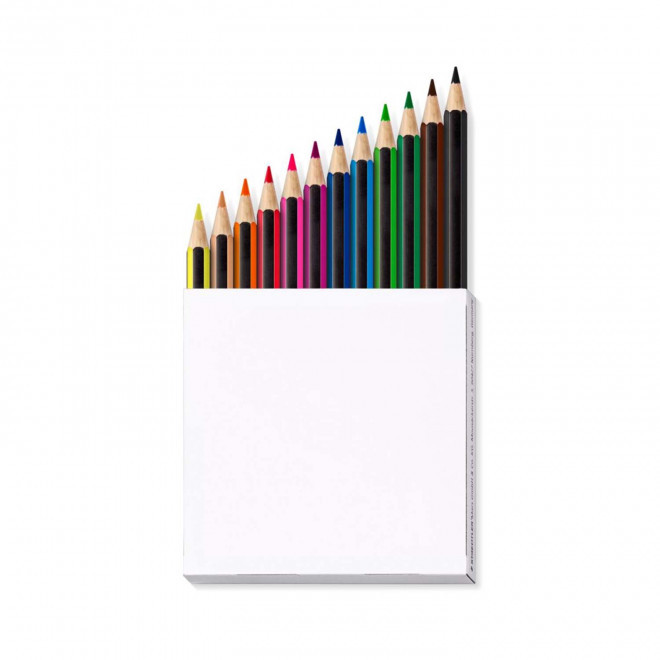SET DE 12 CRAYONS DE COULEUR PERSONNALISABLE STAEDTLER - multicolore