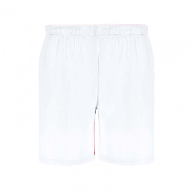 SHORT DE SPORT ENFANT PERSONNALISE 'RUDI' - blanc