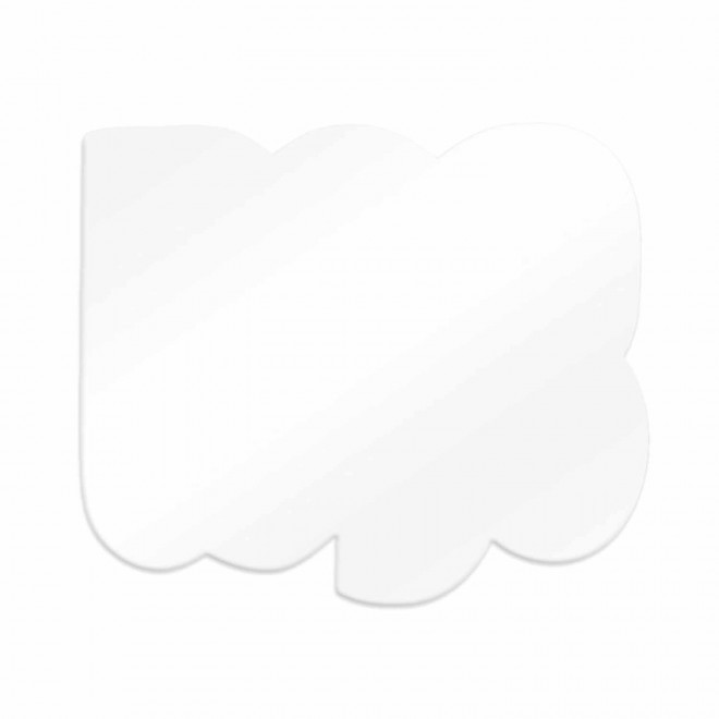 ETIQUETTE HANDTAG CADEAU PERSONNALISABLE 'YORSY ACRYLIQUE' - blanc