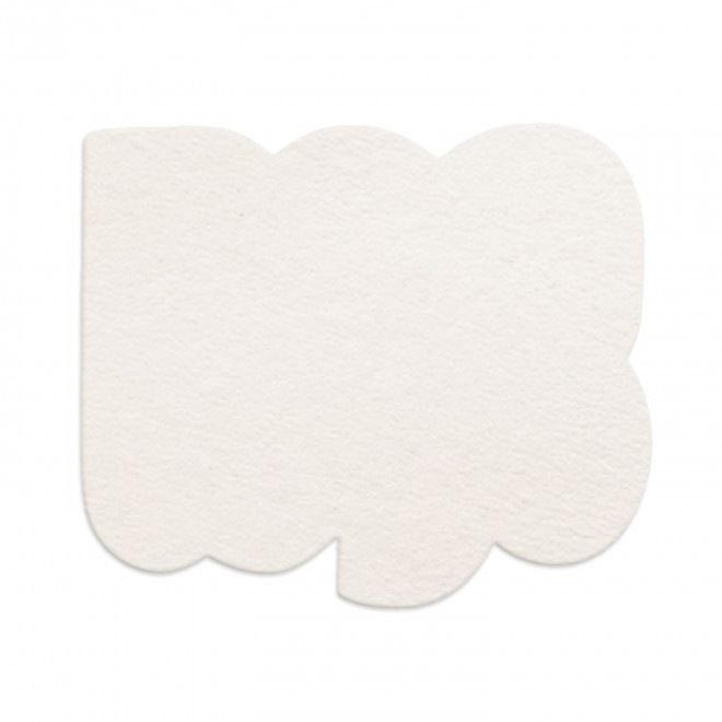 ETIQUETTE HANDTAG CADEAU PERSONNALISABLE 'YORSY CUIR' - blanc