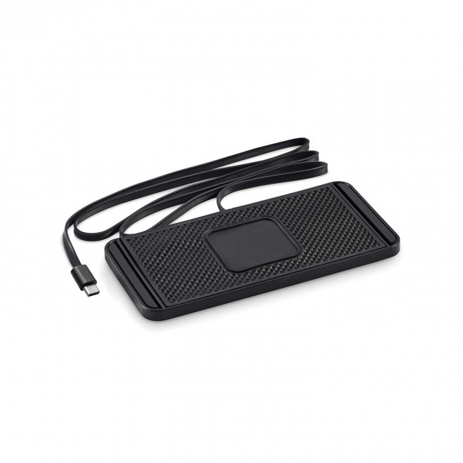 CHARGEUR PERSONNALISABLE INDUCTION VOITURE 'VROUM' - noir