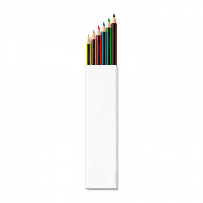 SET DE 6 CRAYONS DE COULEUR PERSONNALISABLE STAEDTLER® - multicolore