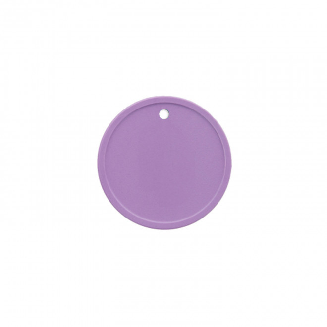 JETON PERSONNALISE EN PLASTIQUE PERCE GRAVE 'MONNET' - violet