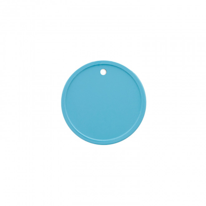 JETON PERSONNALISE EN PLASTIQUE PERCE GRAVE 'MONNET' - bleu