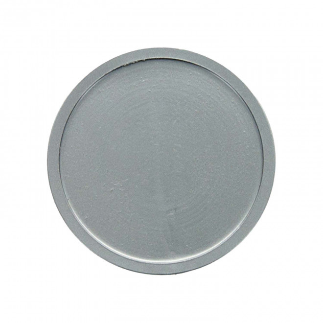 JETON EN PLASTIQUE GRAVE PERSONNALISABLE 'MONNET' - argenté