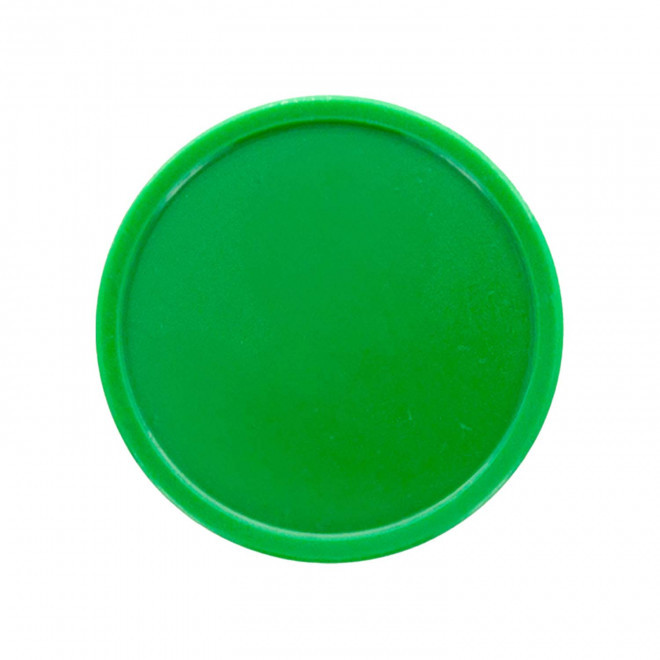 JETON EN PLASTIQUE PERSONNALISABLE 'MONNET' - vert foncé