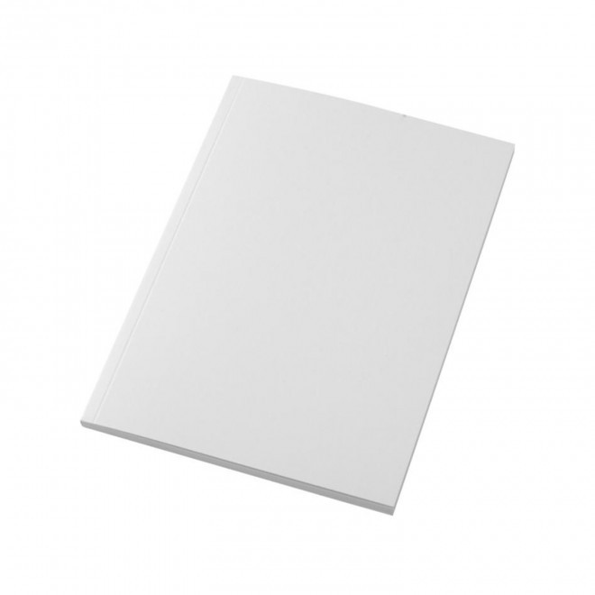 CARNET SOUPLE PERSONNALISE 'HURVY' - blanc