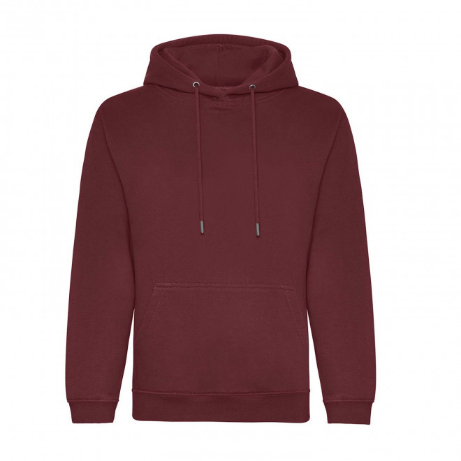 SWEAT SHIRT PERSONNALISABLE 'HOODIE BIO' - bordeaux