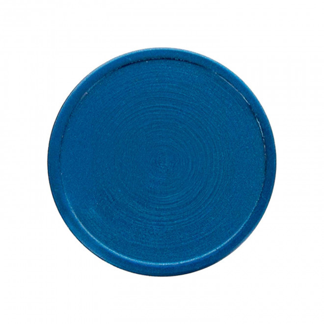 JETON EN PLASTIQUE PERSONNALISABLE 'MONNET' - bleu métallisé