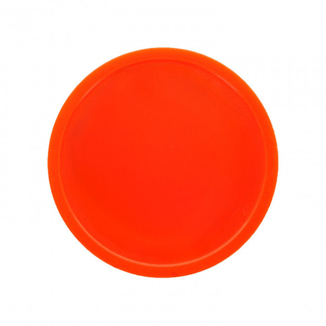 JETON PERSONNALISE EN PLASTIQUE PERCE GRAVE 'MONNET' - rouge orange