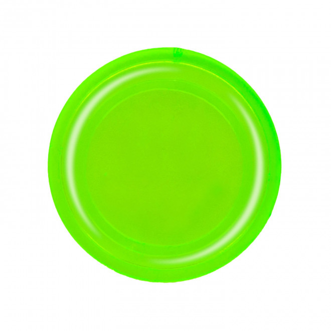 JETON PERSONNALISE EN PLASTIQUE PERCE GRAVE 'MONNET' - vert transparent
