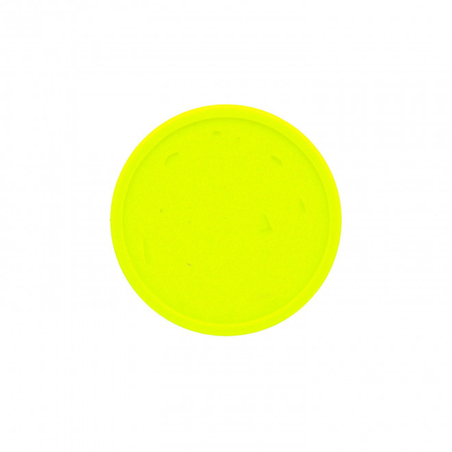 JETON IMPRIME A LA FEUILLE PERSONNALISABLE 'MONNET' - jaune fluo