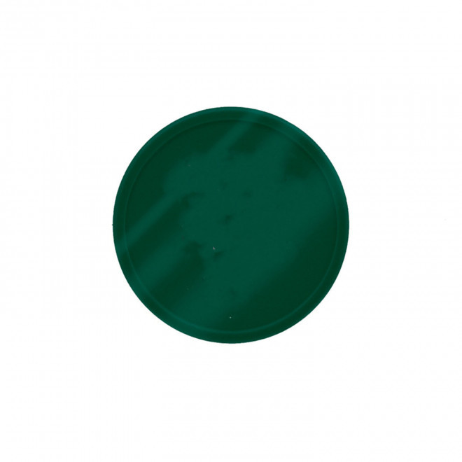 JETON IMPRIME A LA FEUILLE PERSONNALISABLE 'MONNET' - vert métallisé