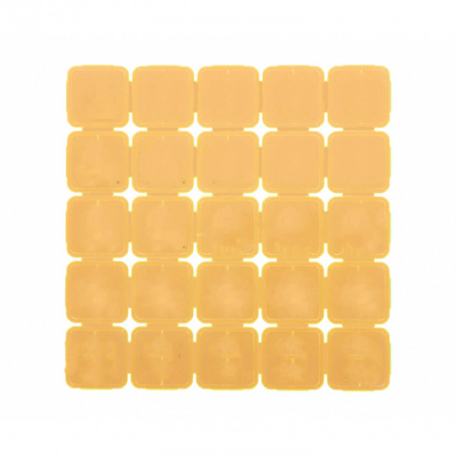 JETON FESTIVAL PERSONNALISABLE EN PLASTIQUE 'FESTYDEAL' - orange transparent