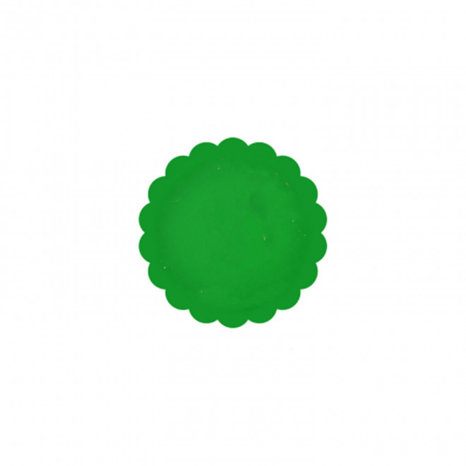 JETON DE FETES ET MANEGE PERSONNALISABLE 'FUNZY DENTELE' - vert clair