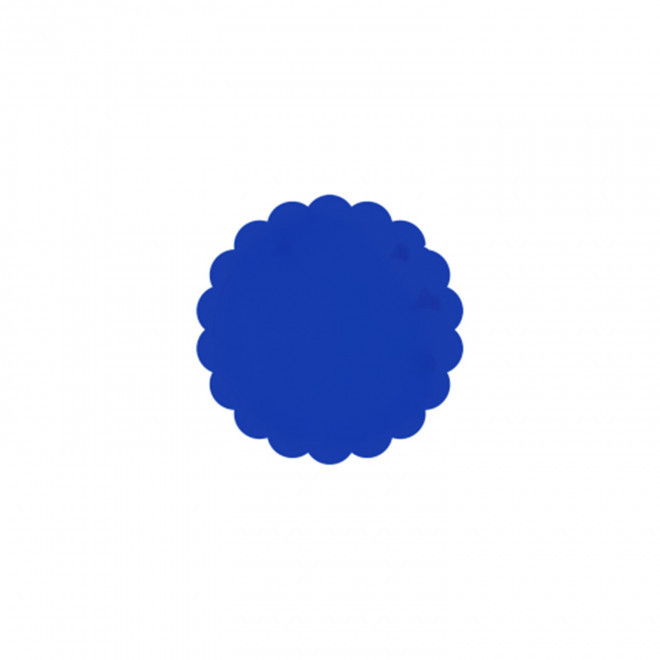 JETON DE FETES ET MANEGE PERSONNALISABLE 'FUNZY DENTELE' - bleu foncé