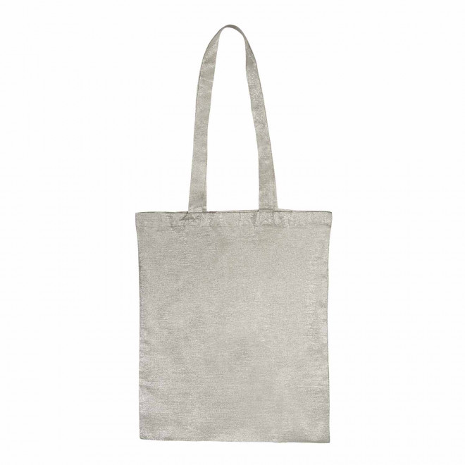 SAC BRILLANT PERSONNALISE COTON LUREX 'NASHVILLE' - blanc brillant