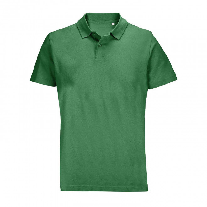 POLO MIXTE COULEUR PERSONNALISABLE 'PULSE' 170G/M2 - vert prairie