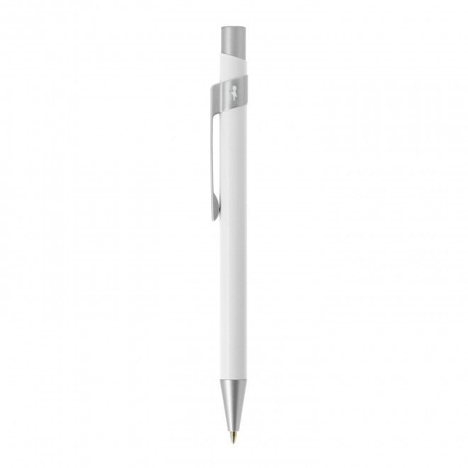 STYLO BIC®  PERSONNALISABLE 'METAL PRO' - blanc opaque