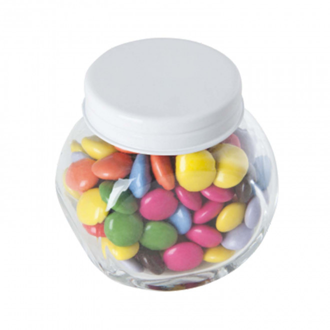 BONBONNIERE DE BONBONS PERSONNALISABLE 'YAMA' - blanc