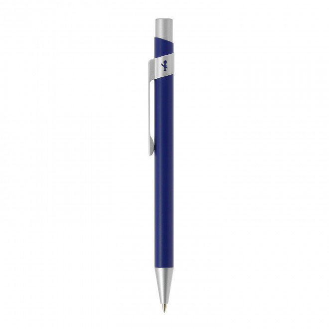 STYLO BIC®  PERSONNALISABLE 'METAL PRO' - bleu opaque