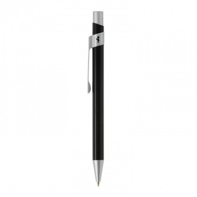 STYLO BIC®  PERSONNALISABLE 'METAL PRO' - noir poli