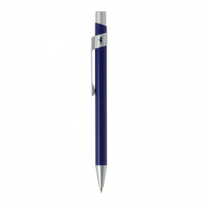 STYLO BIC®  PERSONNALISABLE 'METAL PRO' - bleu poli