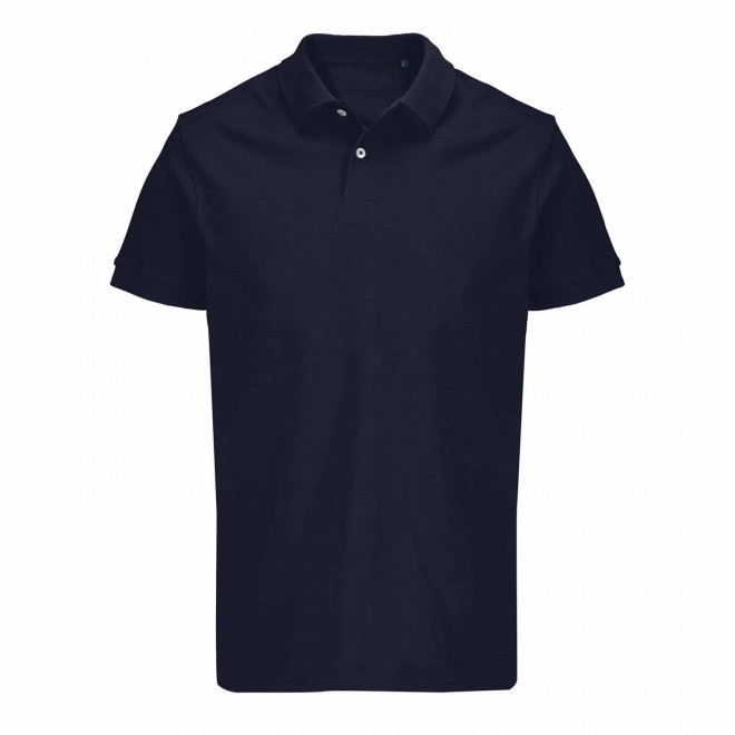 POLO MIXTE PERSONNALISABLE COULEUR 'PACIFIC' 210G/M2 - bleu marine