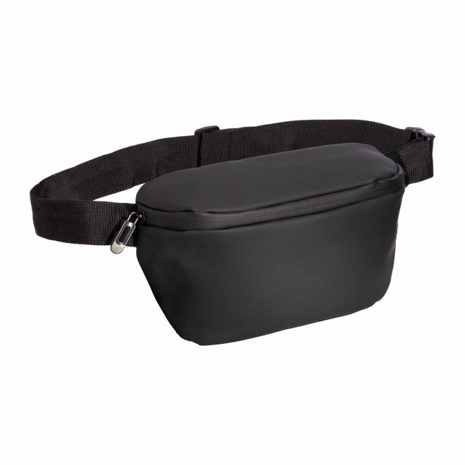 SAC BANANE EN PU PERSONNALISABLE 'OLYMPOS' - noir