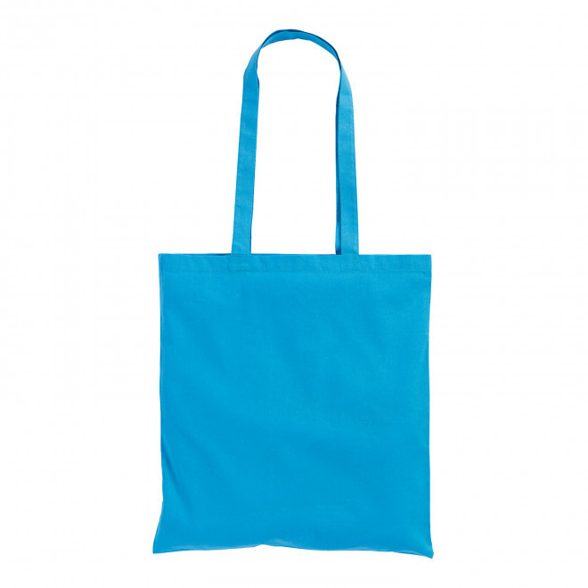 SAC COTON RECYCLE PERSONNALISABLE 120 G/M2  A 180 G/M2 'JAVA'' - bleu clair
