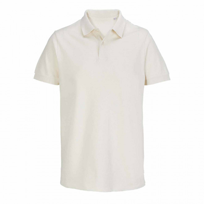 POLO MIXTE PERSONNALISABLE COULEUR 'PACIFIC' 210G/M2 - naturel