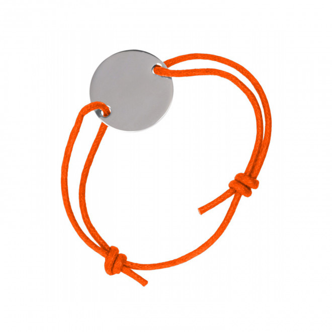 BRACELET BRESILIEN PERSONNALISABLE 'JAKINO' - orange