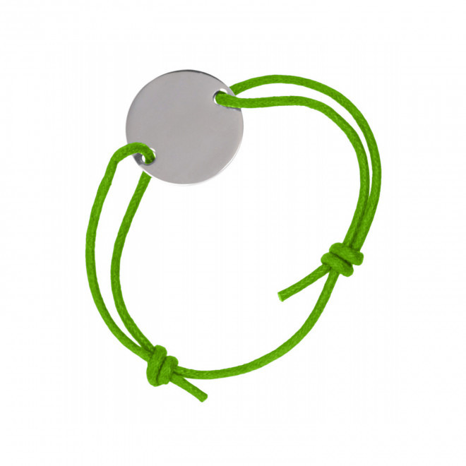 BRACELET BRESILIEN PERSONNALISABLE 'JAKINO' - vert