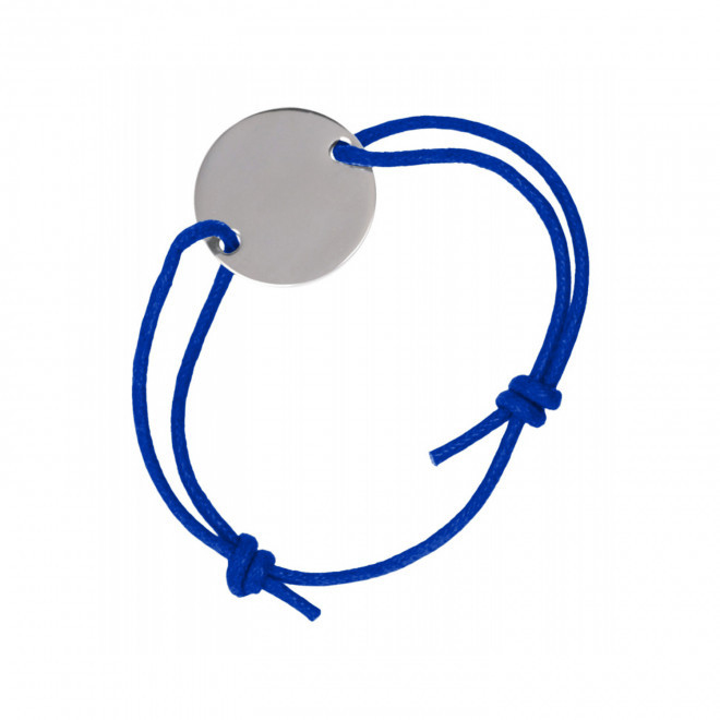 BRACELET BRESILIEN PERSONNALISABLE 'JAKINO' - bleu