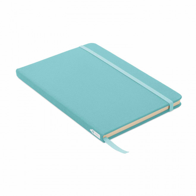 CARNET PERSONNALISABLE A5 'JAMSA' - bleu turquoise