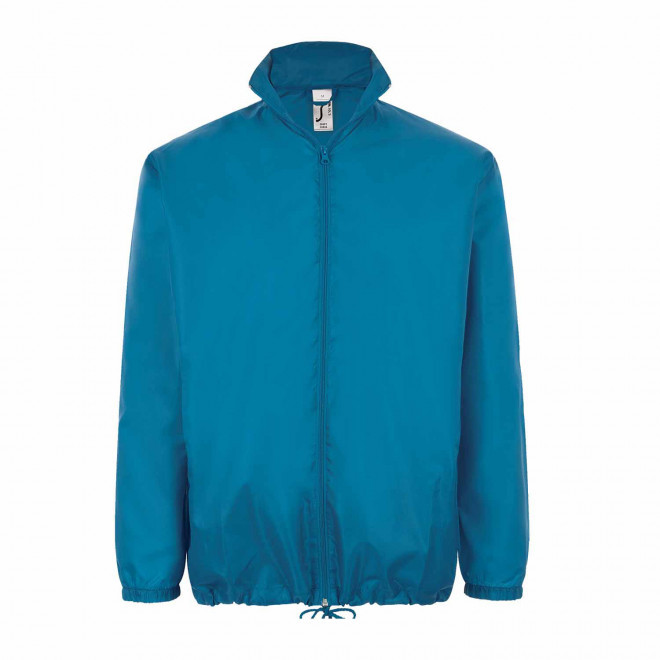 VESTE COUPE VENT PERSONNALISEE 'SHIFT' - bleu aqua