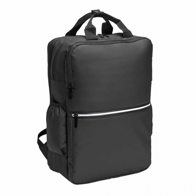 SAC A DOS ORDINATEUR CONNECTE PERSONNALISABLE 'KINLEY' - noir