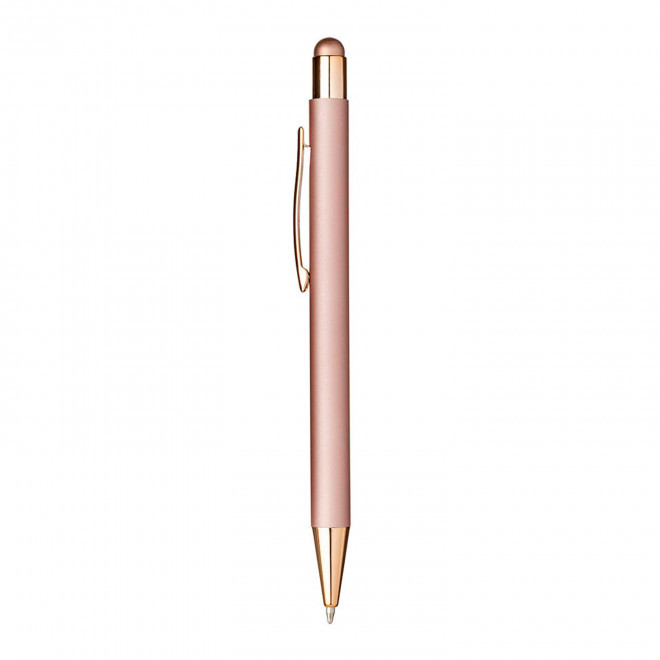 STYLO STYLET ALU MINE NOIRE PERSONNALISE 'QUEEN TOUCH COLOR' - rose gold